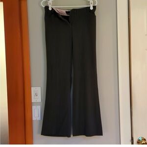 Size 5 gray with pink pink striped slacks by Star City